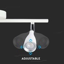 Aplique LED V-TAC - Doble Cabezal - IP20 - Blanco - 9W - 840 Lumens - 3000K-extra-6.webp