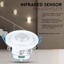 Sensor de movimiento por infrarrojos V-TAC - IP20 - Blanco-extra-1.webp