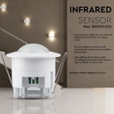 Sensor de movimiento por infrarrojos V-TAC - IP20 - Blanco-extra-1.webp