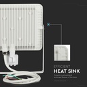 Proyector LED giratorio V-TAC - Samsung - Sensor PIR - Impermeable IP65 - Blanco - 50W - 4000 Lúmenes - 3000K-extra-7.webp