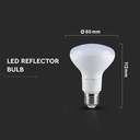 Bombilla LED Reflector V-TAC - Samsung - IP20 - Blanca - 11W - 1055 Lúmenes - 4000K-extra-2.webp