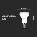 Bombilla LED Reflector V-TAC - Samsung - IP20 - Blanca - 4.8W - 470 Lumens - 4000K-extra-3.webp