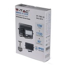 Proyector con panel solar V-TAC - Almohadilla Doble Desmontable - IP65 Impermeable - 10W - 1100 Lumens - 4000K-extra-5.webp