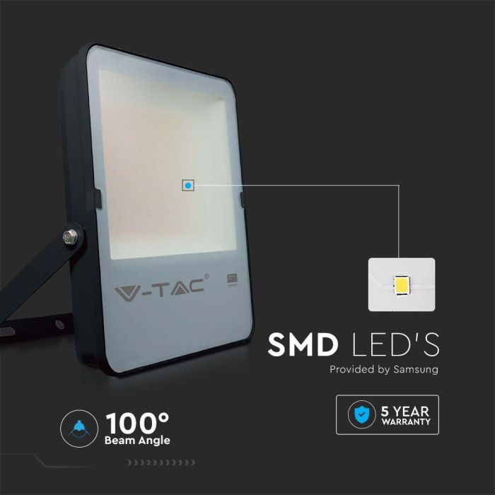 Proyector LED V-TAC - Samsung - 137lm/w - Impermeable IP65 - Negro - 200W - 27350 Lúmenes - 4000K-extra-5.webp