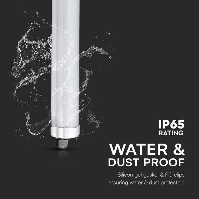 Pantalla estanca LED - Serie G - Samsung - 120lm/w - IP65 - 48W- 5760 Lumens - 6500K - 150CM-extra-6.webp