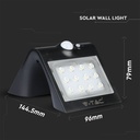Aplique Solar V-TAC - IP65 Impermeable - Negro - 1.5W - 220 Lumens - 4000K - Pack de 4-extra-3.webp