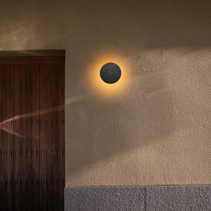 V-TAC LED Aplique redondo - CCT - Cambiable - IP65 Impermeable - Negro - 12W - 1200 Lumens - 3IN1-extra-2.webp