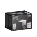 Aplique LED giratorio V-TAC - Sensor PIR - Impermeable IP65 - Negro - 17W - 2580 Lumens - 4000K-extra-3.webp
