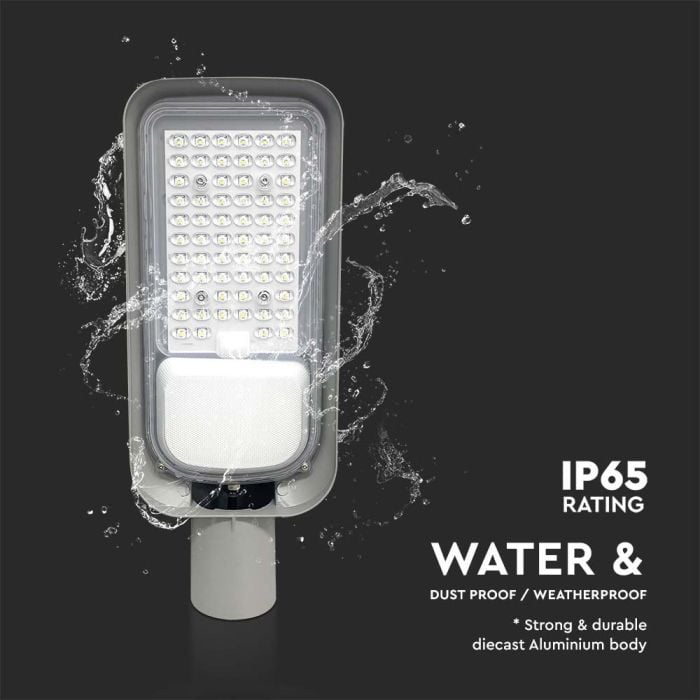 Farola LED Slim - Impermeable IP65 - Negra - 100W - 8700 Lúmenes - 4000K-extra-6.webp
