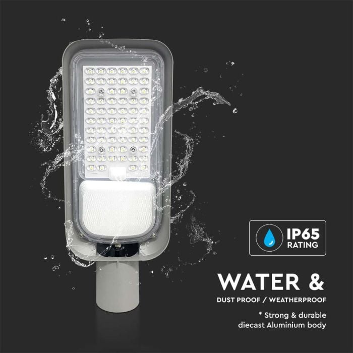 V-TAC LED Slim Farola - IP65 Impermeable - Negro - 30W - 2505 Lumens - 6500K-extra-5.webp