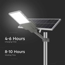 V-TAC Farola Solar - IP65 Impermeable - 3000 Lumens - 4000K-extra-5.webp