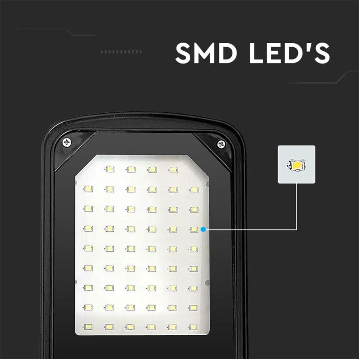V-TAC LED Slim Farola - IP65 Impermeable - Negro - 50W- 4270 Lumens - 6500K-extra-5.webp