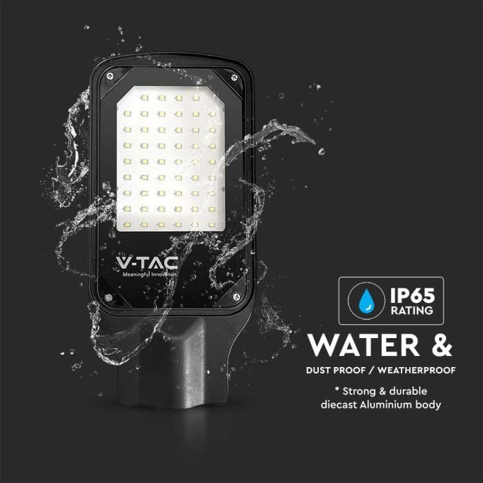 V-TAC LED Slim Farola - IP65 Impermeable - Negro - 50W- 4270 Lumens - 4000K-extra-6.webp