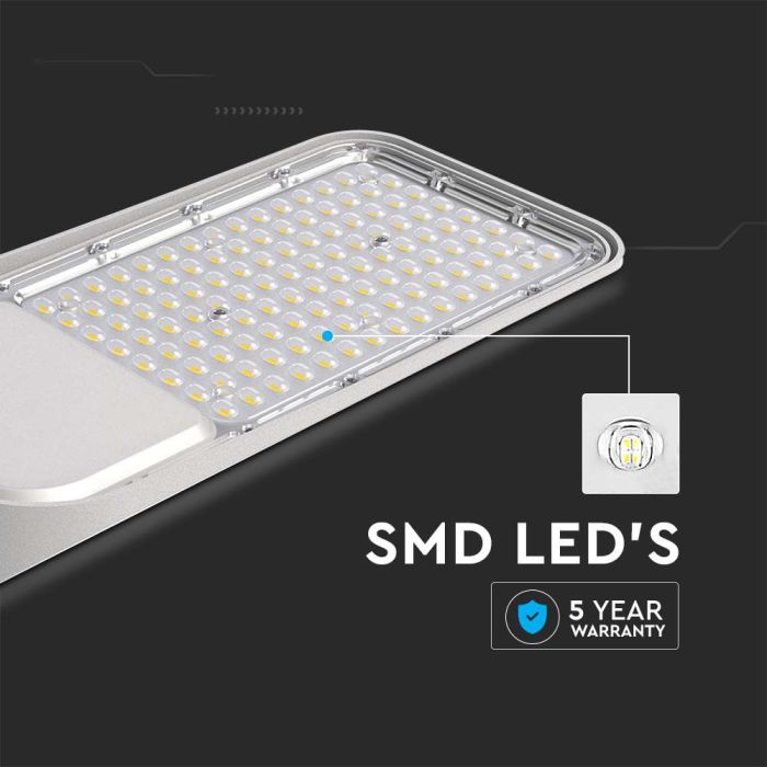 V-TAC LED Farola Ajustable - Samsung - IP65 Impermeable - Gris - 100W - 11000 Lúmenes - 6500K-extra-6.webp