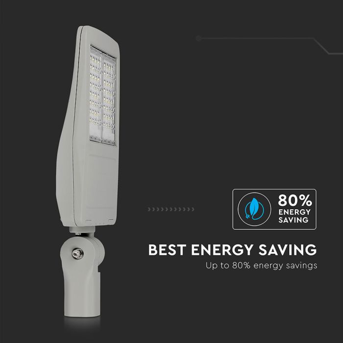 V-TAC LED Farola - Samsung - 140lm/w - IP65 Impermeable - Gris - 120W - 16800 Lumens - 4000K-extra-8.webp