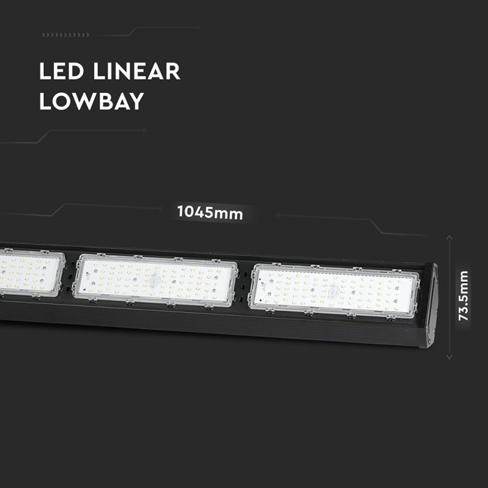 Campana lineal LED V-TAC- Samsung - IP54 - Negro - 200 - 24000 Lúmenes - 4000K-extra-6.webp