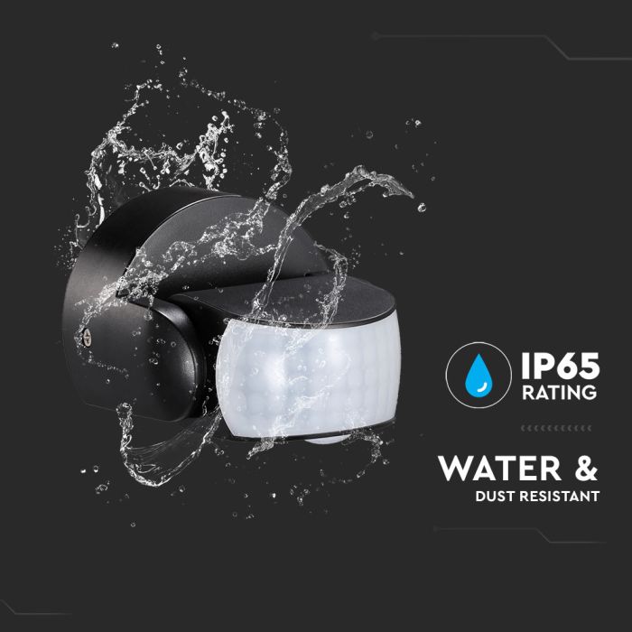 V-TAC Detectores de movimiento - IP65 Resistente al agua - Negro-extra-5.webp