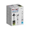 V-TAC Exterior - Luces de pinchos para jardín - Samsung - IP65 Impermeable - Negro - 7W- 420 Lúmenes - 4000K-extra-9.webp