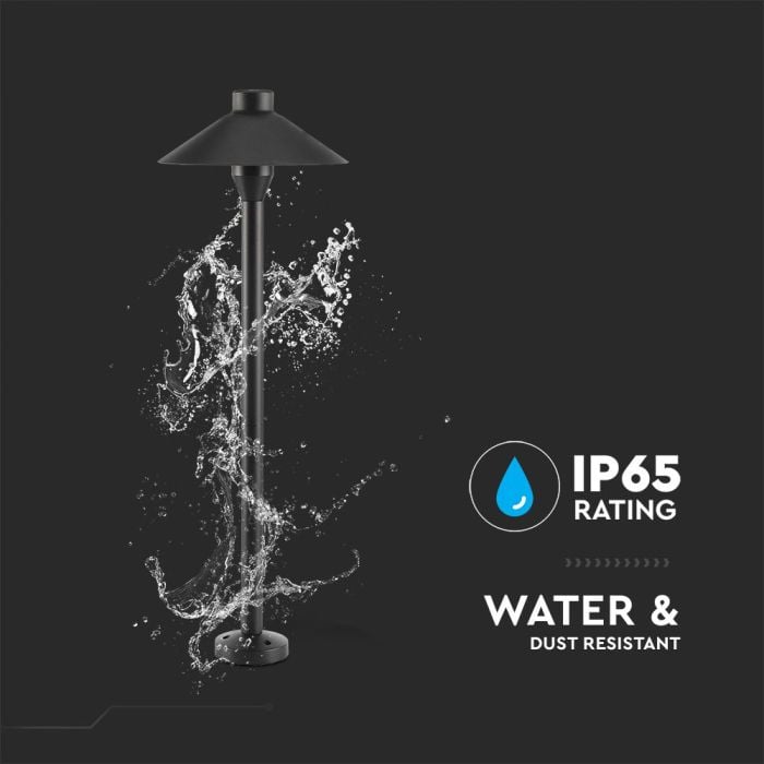 V-TAC Exterior - Luces de Espiga para Jardín - Samsung - IP65 Impermeable - Negro - 7W- 420 Lúmenes - 6400K-extra-6.webp
