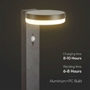 Pilona Solar V-TAC - IP54 - 5.5W- 220 Lumens - 3000K-extra-3.webp