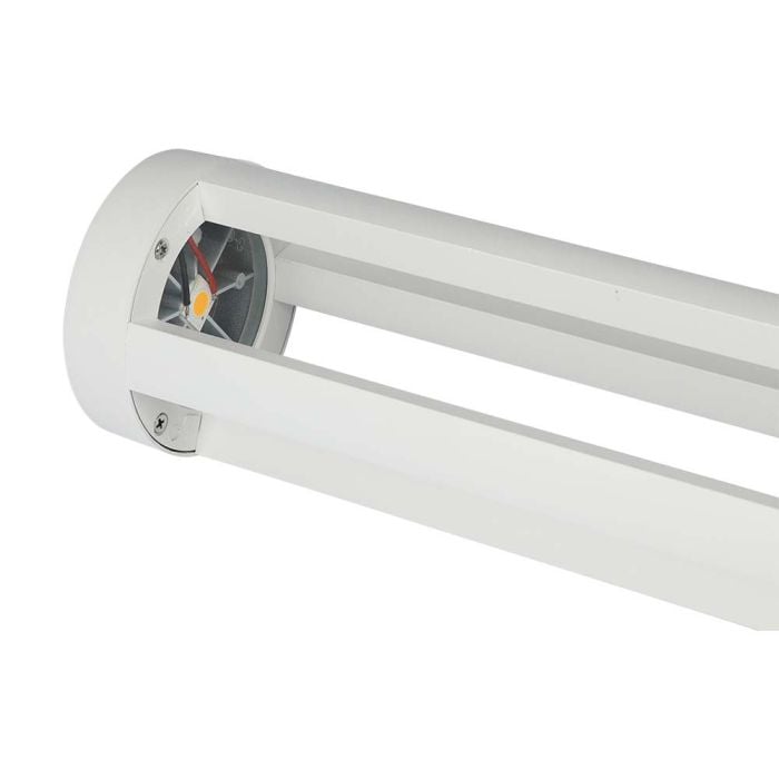 Luz LED para Bolardo - IP65 Impermeable - Blanco - 10W - 1000 Lumens - 3000K - 80CM-extra-3.webp