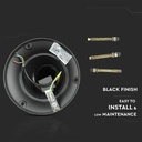 V-TAC Iluminación exterior - Lámpara de poste - Soporte E27 - IP44 - Negro-extra-6.webp