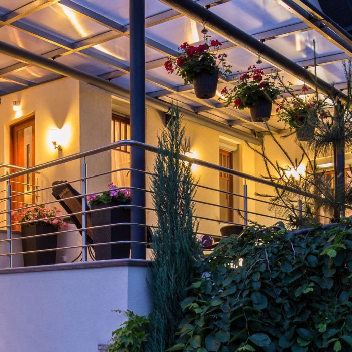 V-TAC Aplique Exterior - Up - Soporte E27 - IP44 - Gris Oscuro-extra-2.webp