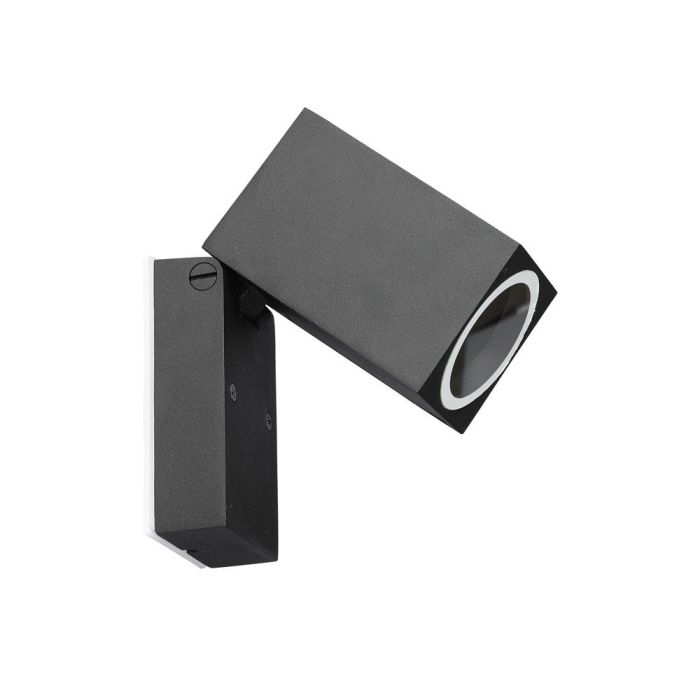 V-TAC Aplique Exterior - Apliques Ajustable - Soporte GU10 - IP44 - Negro Mate-extra-4.webp