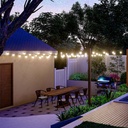 V-TAC Guirnalda solar - IP44 - 0.5W- 300 Lumens - 3000K - 12m-extra-2.webp