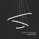 V-TAC Lámpara de techo de diseño - IP20 - Negra - 2W - 3880 Lumens - 3000K-extra-5.webp