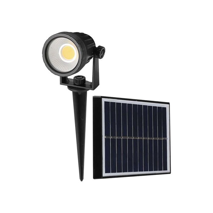 V-TAC Solar Spike Lights - IP65 Impermeable - Negro - 2W - 40 Lumens - 3000K - Pack de 2-extra-7.webp
