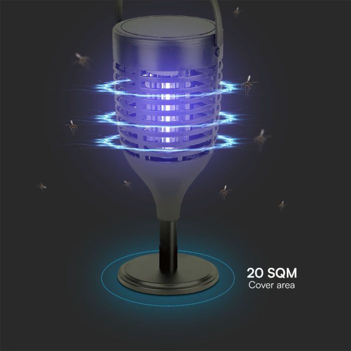 Mata Insectos - Solar Bug Zapper - IP24-extra-6.webp