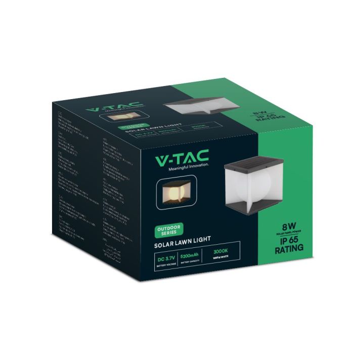 V-TAC Lámpara solar para césped - IP65 Impermeable - 3000K-extra-8.webp
