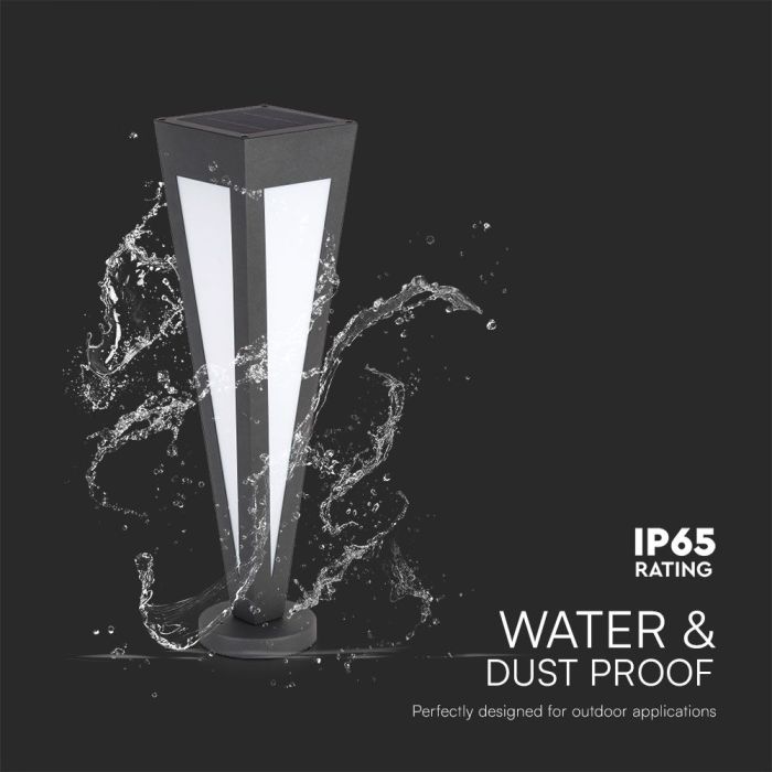 V-TAC Lámpara solar para césped - IP65 Impermeable - 3000K-extra-6.webp