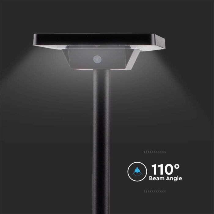 V-TAC Solar Pica de luz - IP65 Impermeable - Negro - 220 Lúmenes - 3IN1-extra-8.webp