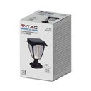 V-TAC Lámpara Solar de Pie -IP65 Resistente al Agua - Negro Mate - 2W - 110 Lumens - 3000K+6000K-extra-3.webp