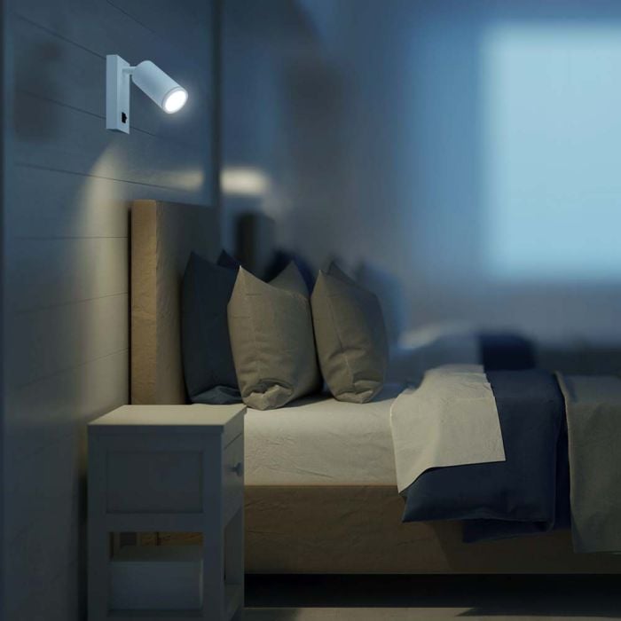 Proyector LED - Accesorio de pared - GU10 - IP20 - Blanco-extra-1.webp