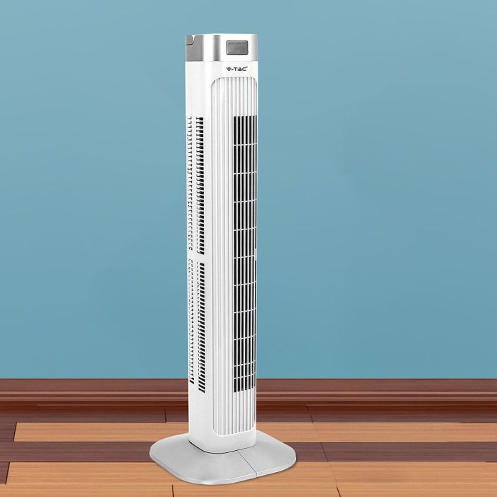 Ventilador de torre V-TAC - 55W - IP20 - Blanco-extra-6.webp