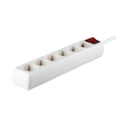 V-TAC Adaptadores y Tomas - 6 Vías - Interruptor Extensión Toma - IP20 - Blanco - 1.5m Cable-extra-8.webp