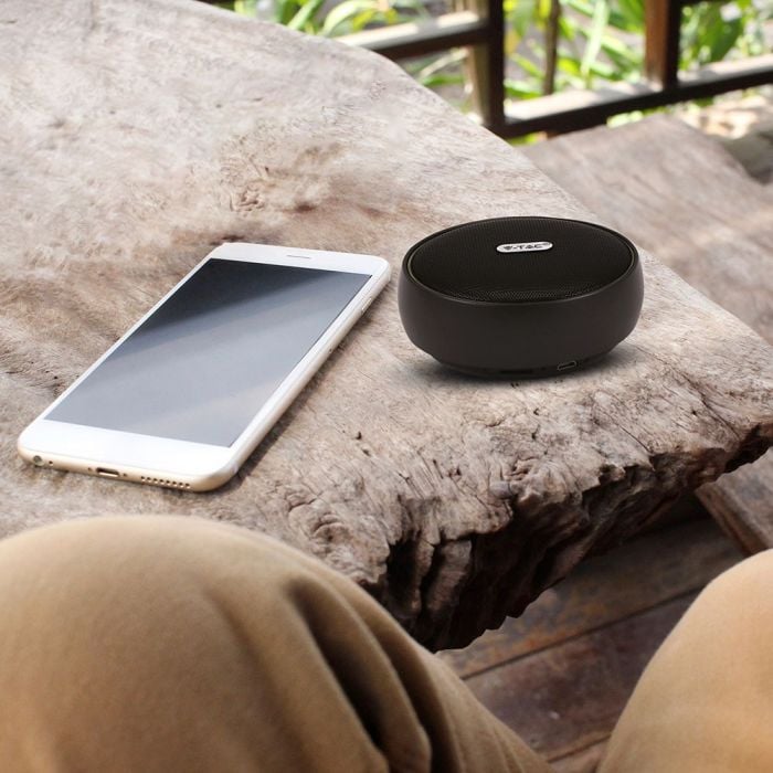 V-TAC Altavoz Bluetooth - Clip - Negro - 4W - 800mAh-extra-2.webp