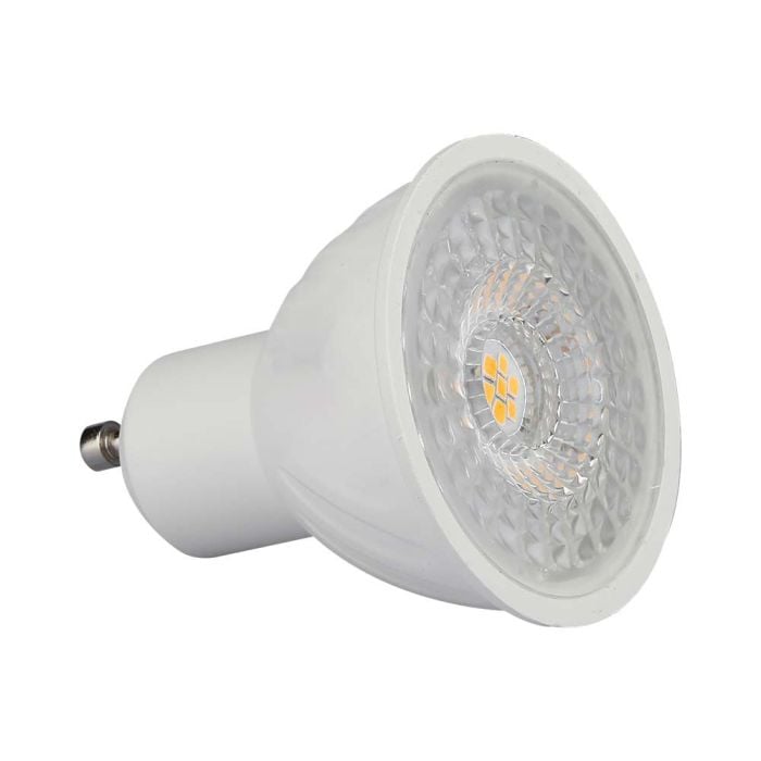 Dicróica LED regulable V-TAC Samsung GU10 Lente 110° IP20 Blanco 6W 445 Lúmenes 6500K-extra-3.webp