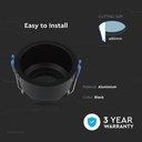 Foco LED V-TAC - Empotrable - GU10 - IP20 - Negro-extra-5.webp