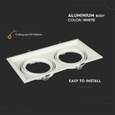 V-TAC LED Aro - Accesorios AR111 - IP20 - Blanco-extra-4.webp