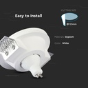 V-TAC LED Aro redondo - Empotrable - GU10 - IP20 - Blanco-extra-4.webp