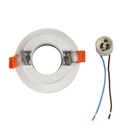 V-TAC LED Aro de yeso redondo - Empotrable - GU10 - IP20 - Blanco + Oro rosa mate-extra-7.webp