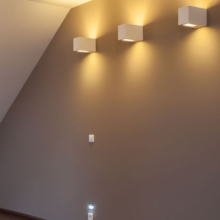 V-TAC LED Aro cuadrado - Accesorios de superficie G9 - IP20 - Blanco-extra-1.webp