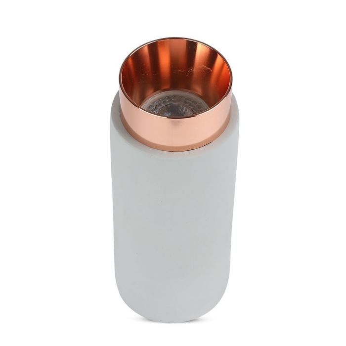 V-TAC Aro de yeso / hormigón LED - Accesorios de superficie - GU10 - IP20 - Gris + Oro rosa mate-extra-8.webp