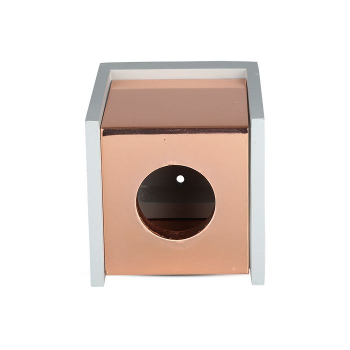 V-TAC Aro de yeso / hormigón cuadrado LED - Accesorios de superficie - GU10 - IP20 - Gris + Oro rosa mate-extra-8.webp