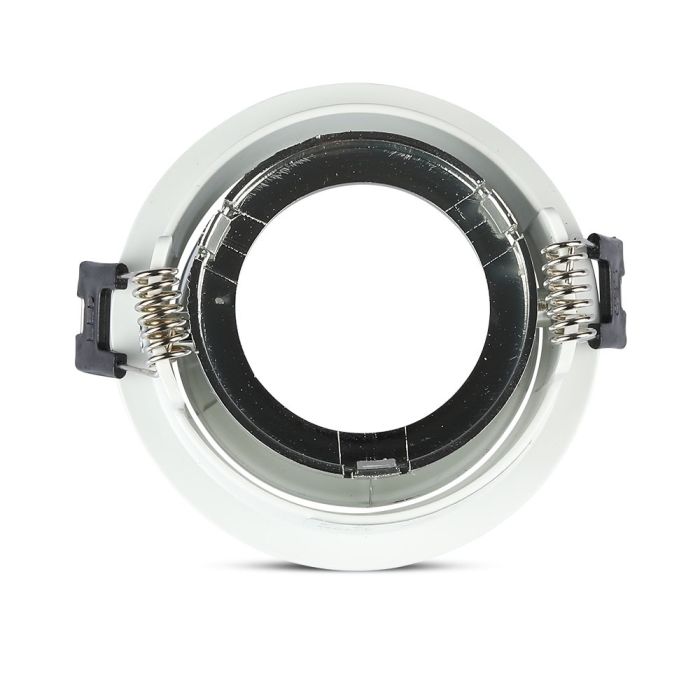 V-TAC LED Aro redondo - Empotrable - GU10 - IP20 - Blanco + Cromo-extra-8.webp