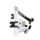 V-TAC Aro cuadrado LED - Empotrable - GU10 - IP20 - Blanco + Cromo-extra-7.webp